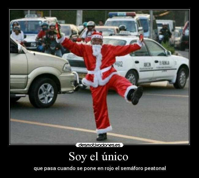 Soy el único - que pasa cuando se pone en rojo el semáforo peatonal