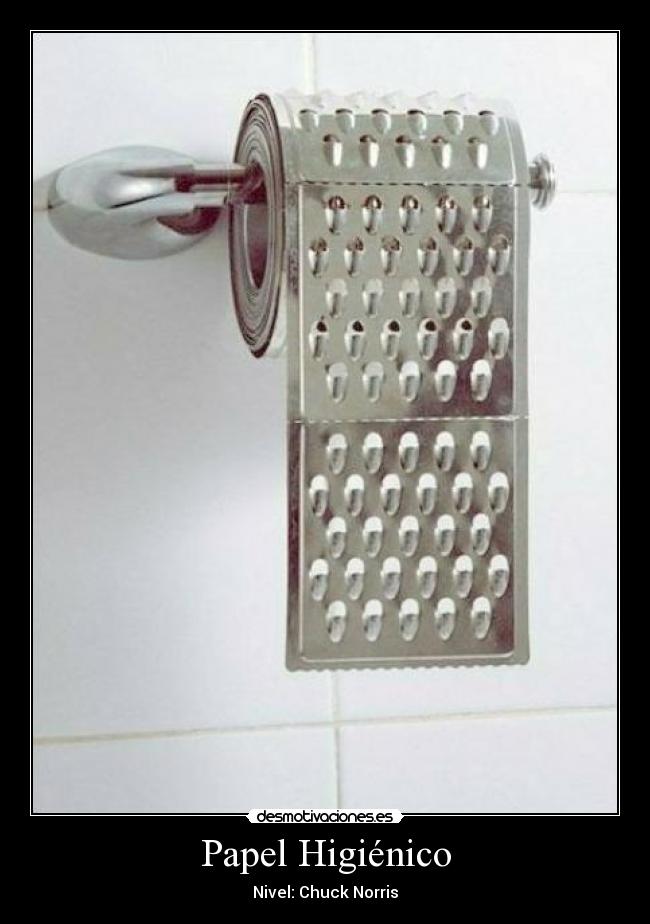 Papel Higiénico - Nivel: Chuck Norris