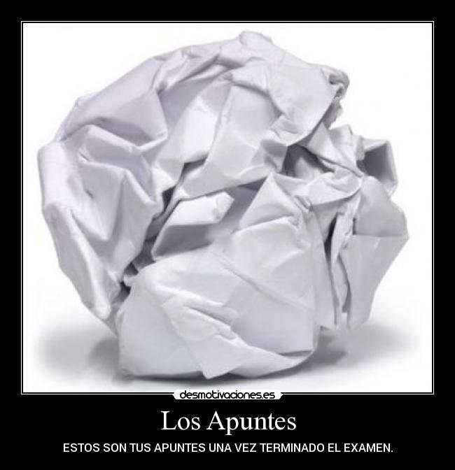 Los Apuntes - ESTOS SON TUS APUNTES UNA VEZ TERMINADO EL EXAMEN.