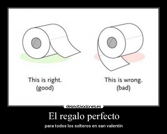 El regalo perfecto - para todos los solteros en san valentín