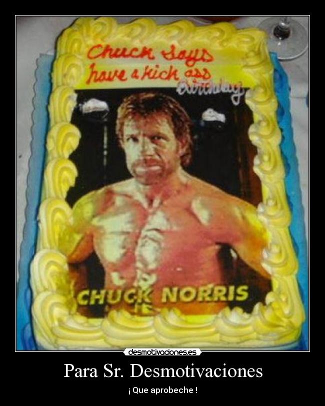 Para Sr. Desmotivaciones - 