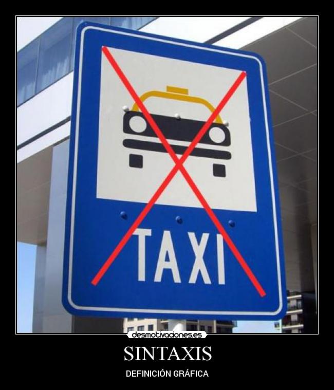 SINTAXIS - DEFINICIÓN GRÁFICA