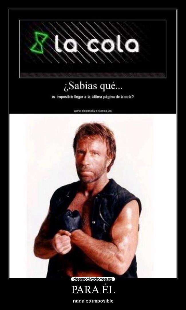 PARA ÉL - nada es imposible