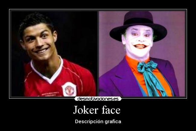 Joker face  - Descripción grafica