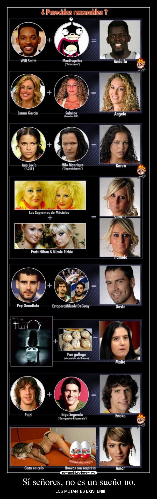 Sí señores, no es un sueño no, - ¡¡¡LOS MUTANTES EXISTEN!!!