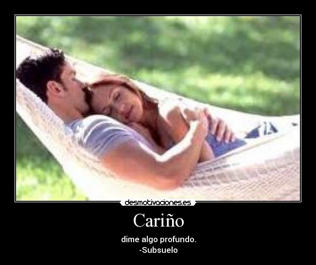Cariño -