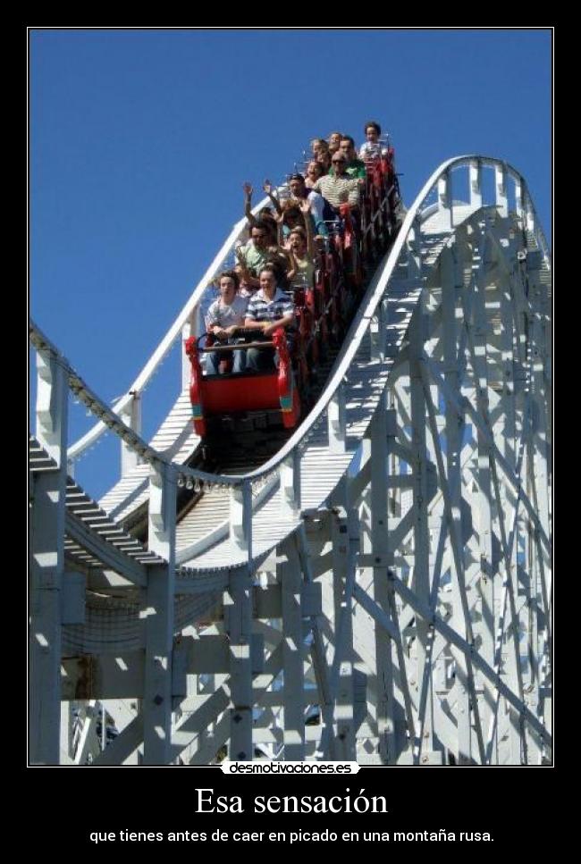 Esa sensación -