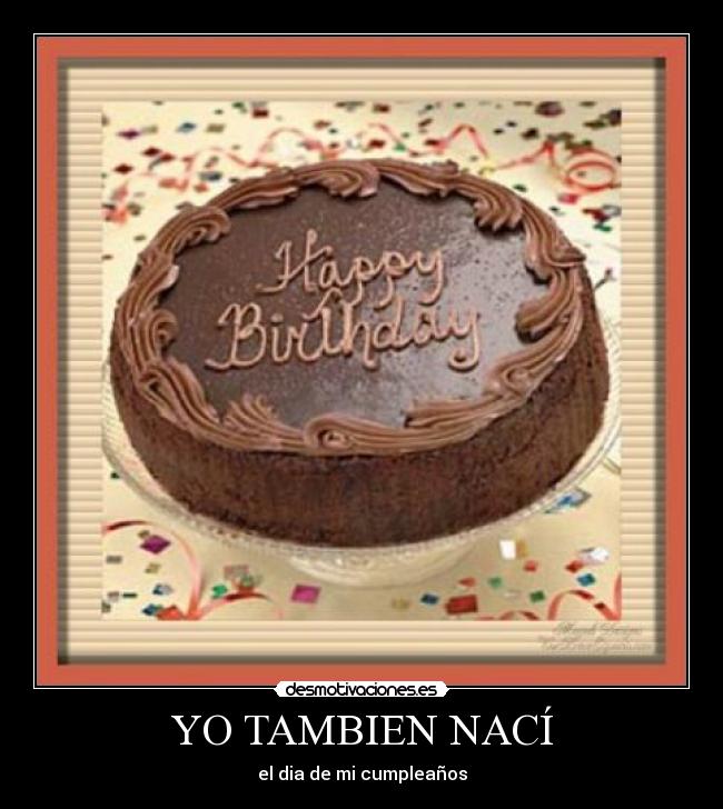 YO TAMBIEN NACÍ - 