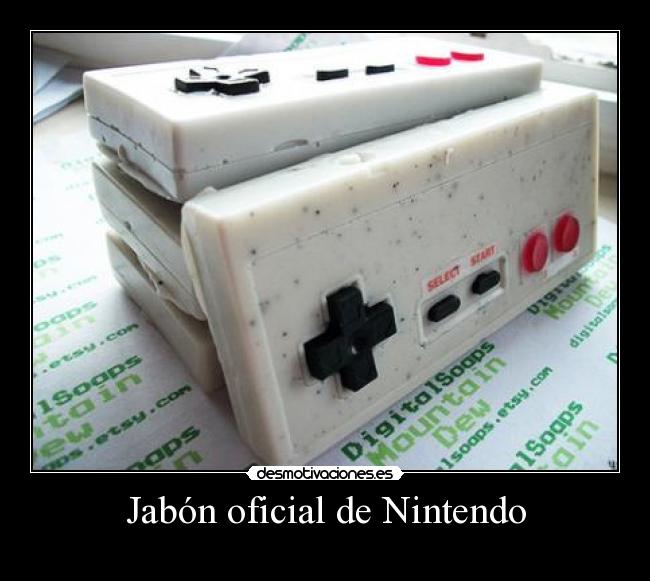Jabón oficial de Nintendo - 