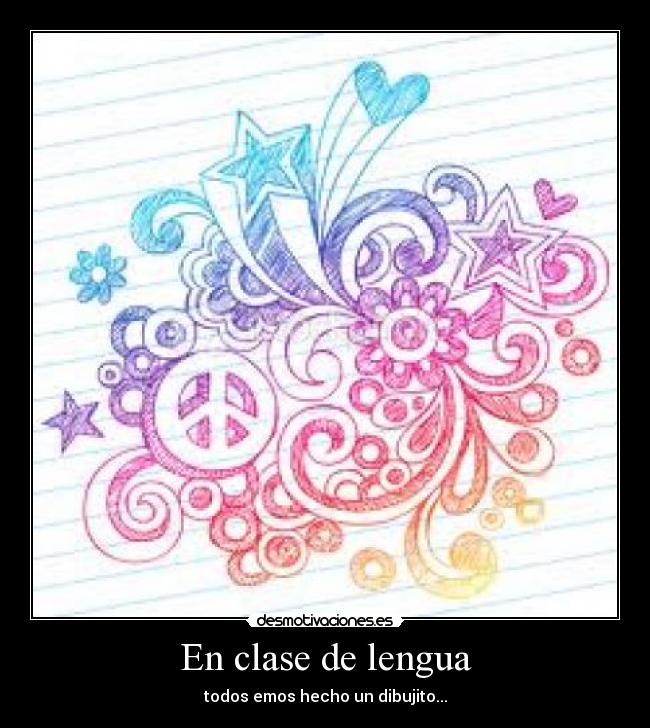 En clase de lengua -