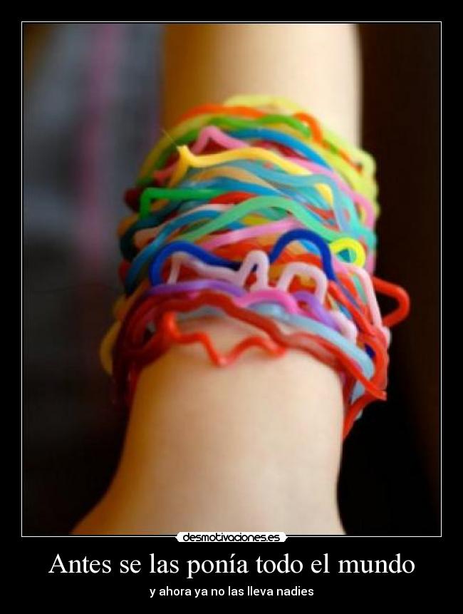 Antes se las ponía todo el mundo - y ahora ya no las lleva nadies