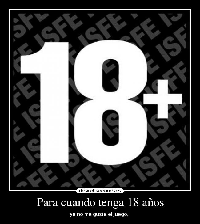 carteles juego pegi info desmotivaciones