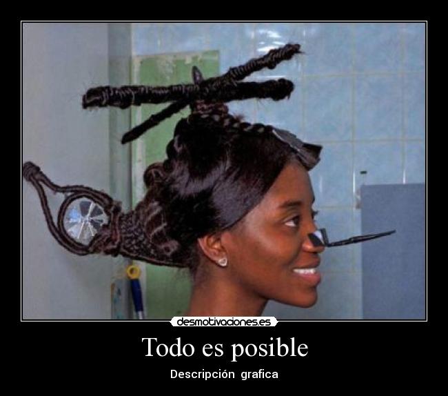 Todo es posible - Descripción  grafica