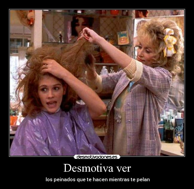 carteles pelos peluqueria pelados desmotiva desmotivaciones