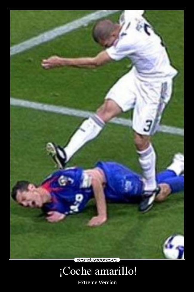 ¡Coche amarillo! -