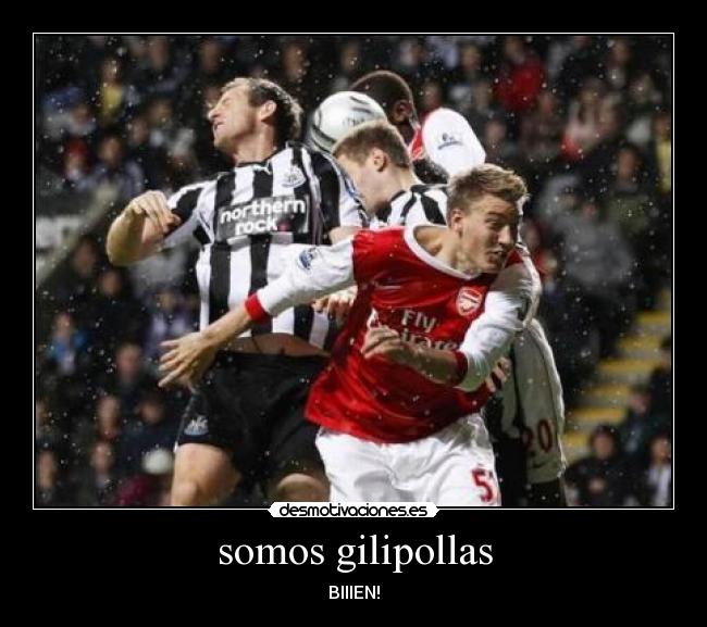 somos gilipollas - BIIIEN!