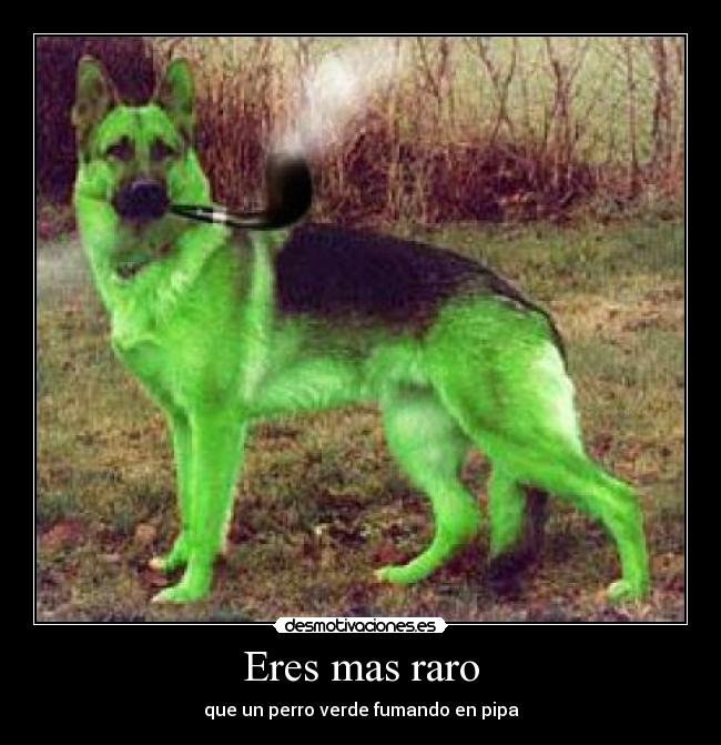 Eres mas raro - 