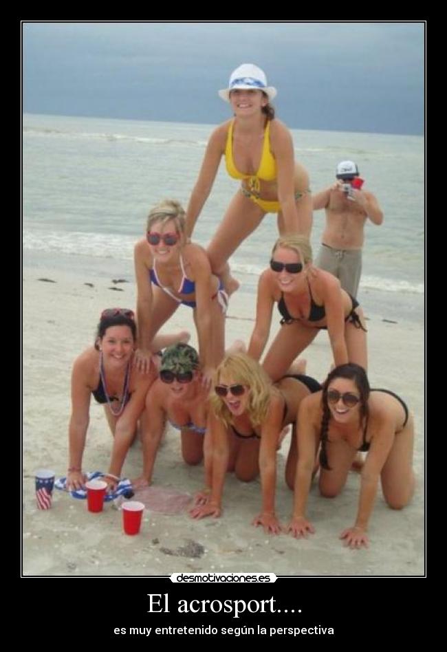 El acrosport.... -