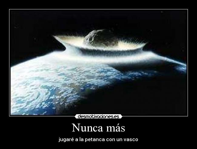 Nunca más -