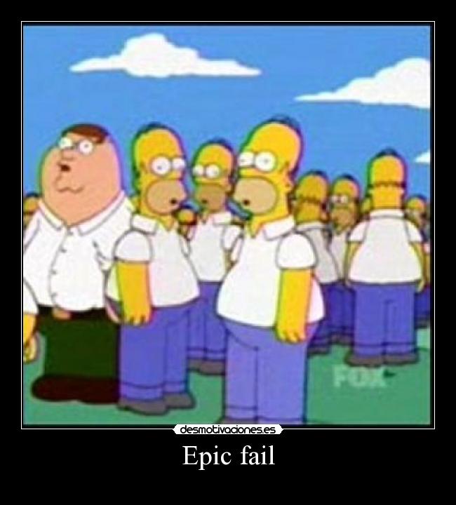 Epic fail -