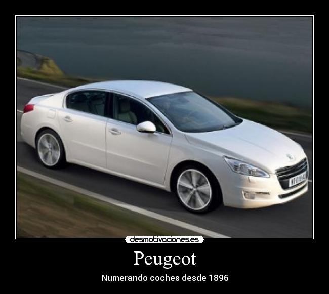 carteles peugeot 508 coches awron desmotivaciones