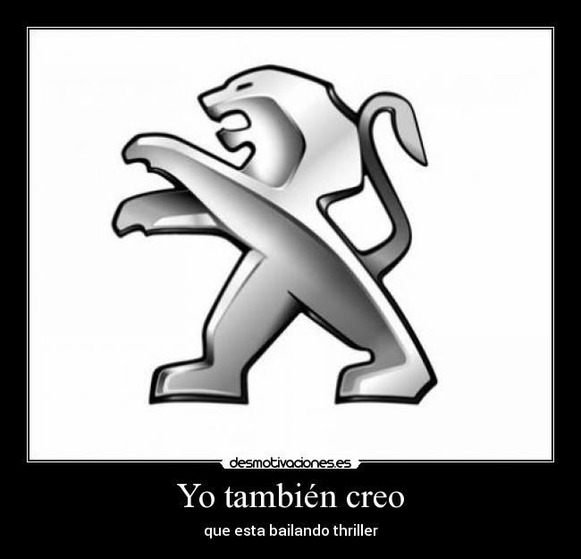 Yo también creo - que esta bailando thriller