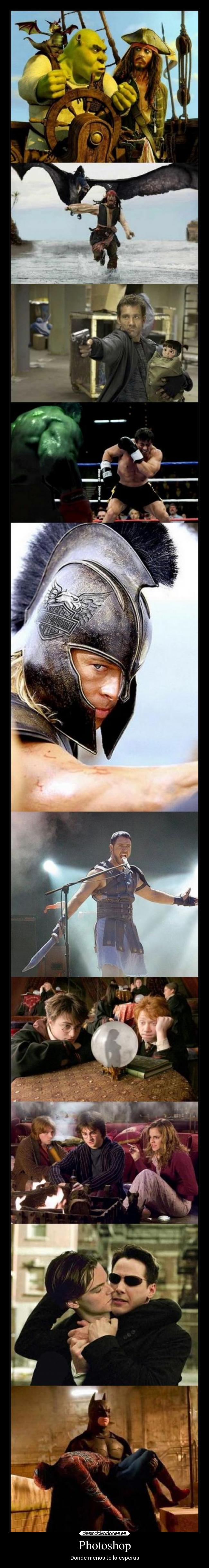 Photoshop - Donde menos te lo esperas