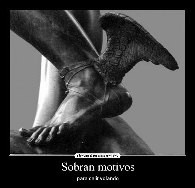 Sobran motivos - para salir volando