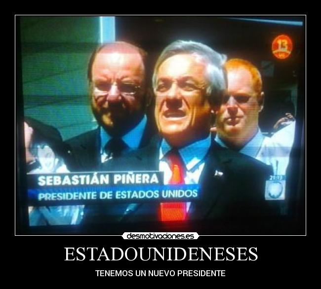 ESTADOUNIDENESES - TENEMOS UN NUEVO PRESIDENTE