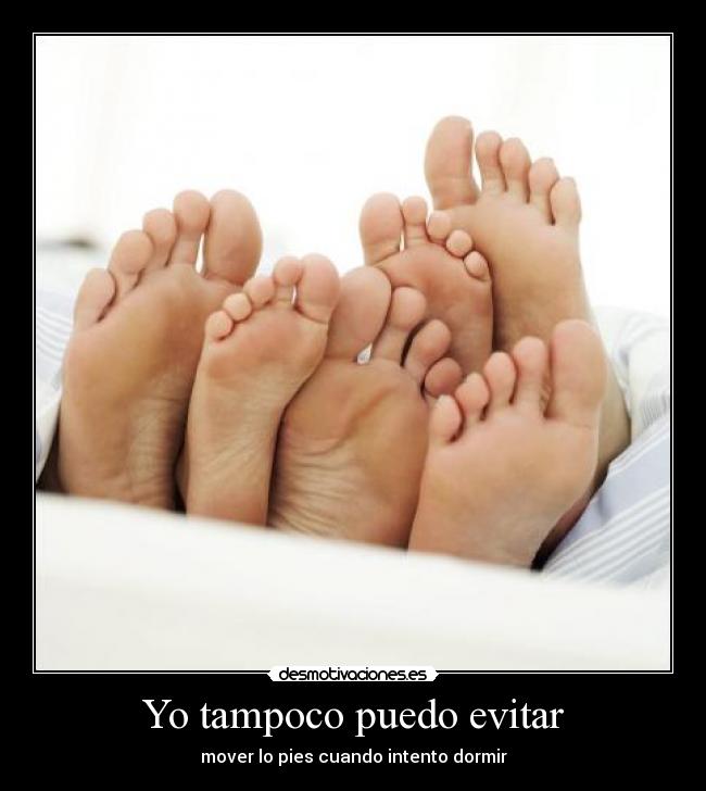 Yo tampoco puedo evitar -