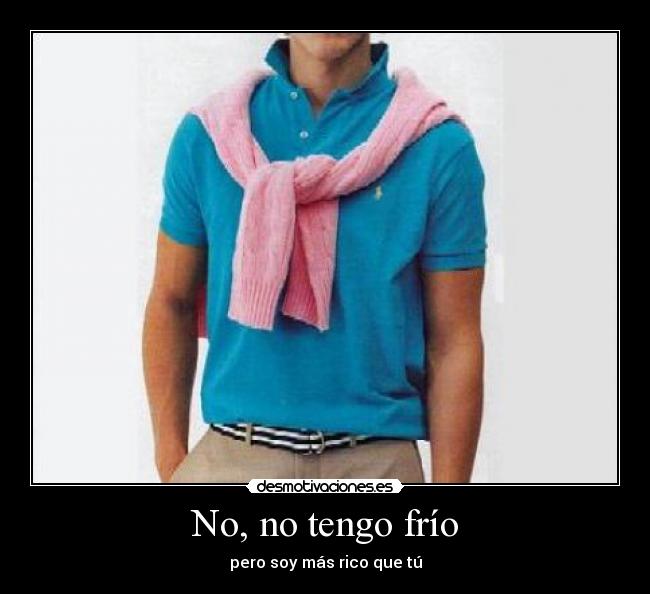 No, no tengo frío - 