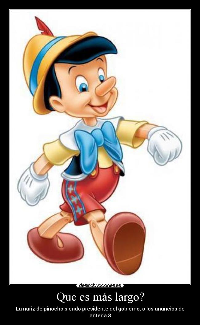 Que es más largo? -