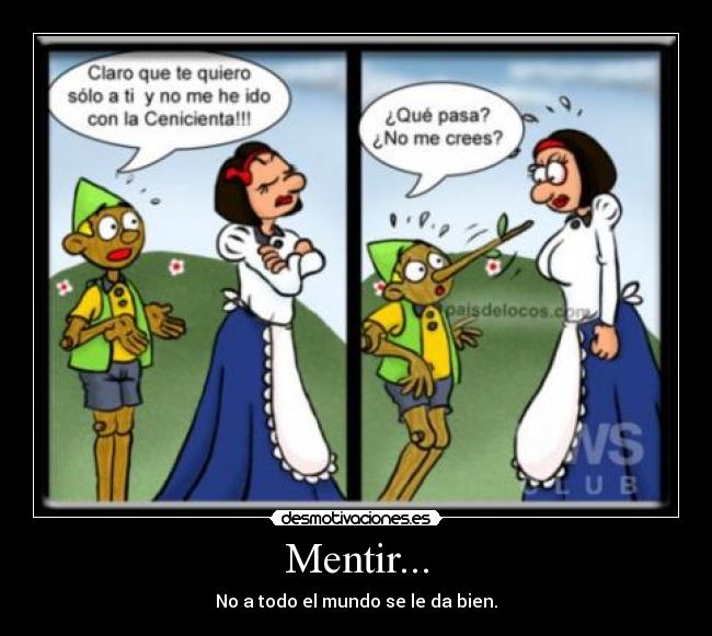 Mentir... - 