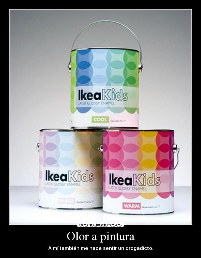 Olor a pintura -