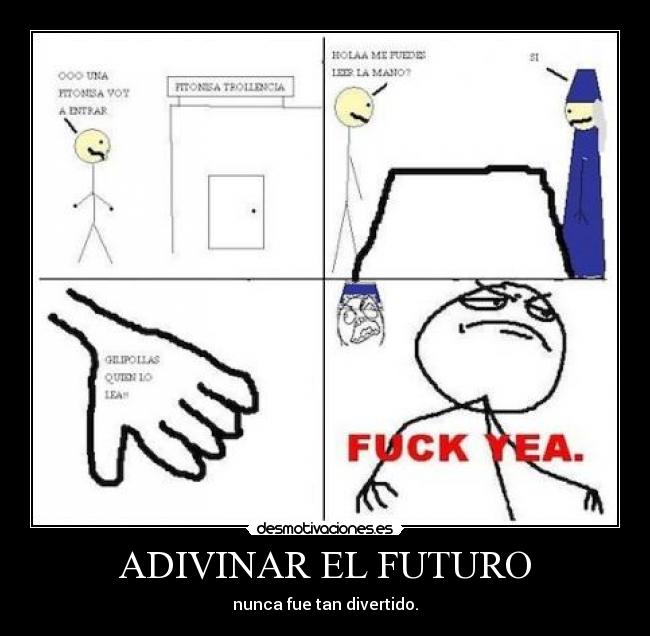 ADIVINAR EL FUTURO - nunca fue tan divertido.