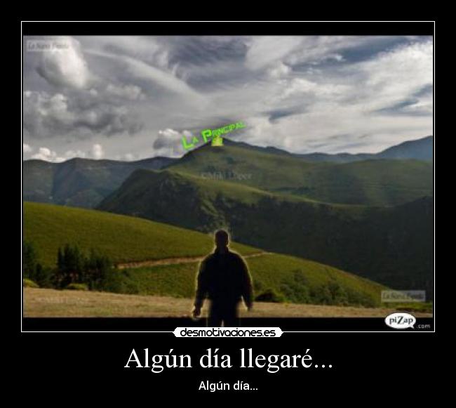 Algún día llegaré... - 