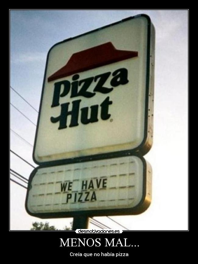 MENOS MAL... - 