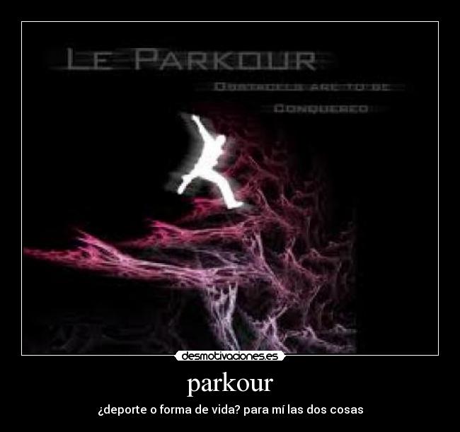 parkour -
