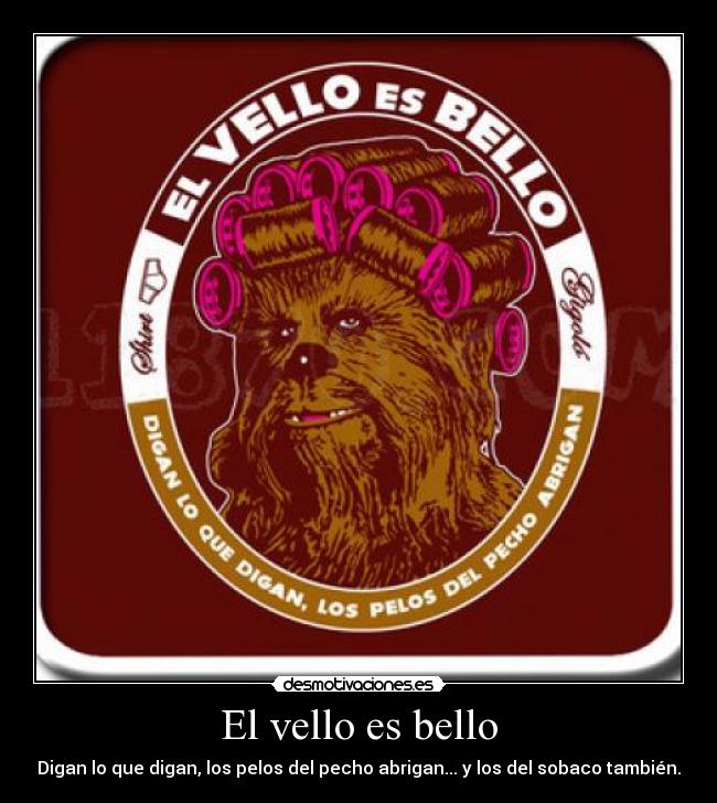 El vello es bello - Digan lo que digan, los pelos del pecho abrigan... y los del sobaco también.