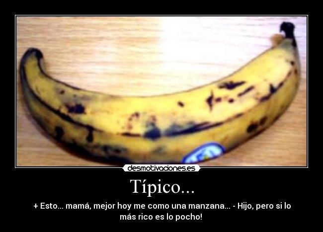 Típico... - 