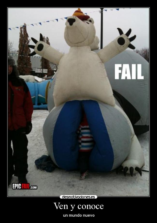 Ven y conoce - un mundo nuevo