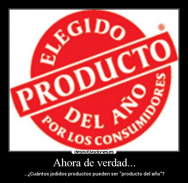 Ahora de verdad... - 