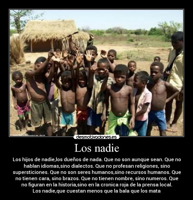 Los nadie - 