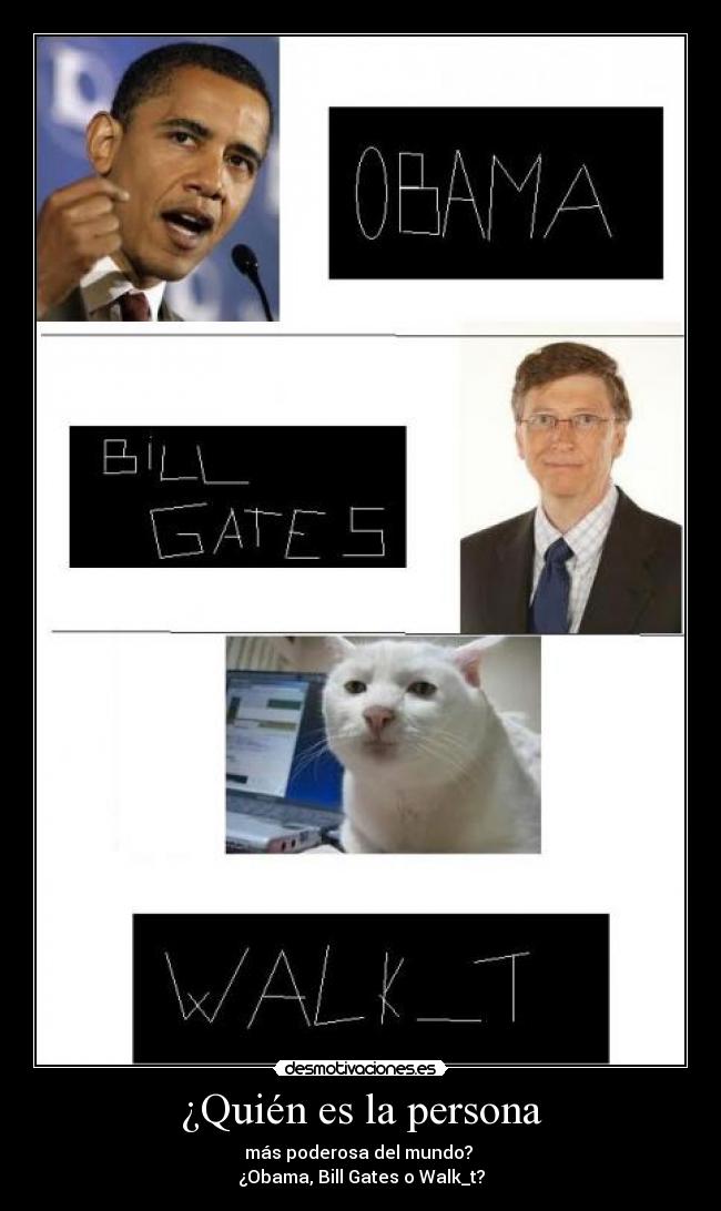 ¿Quién es la persona -