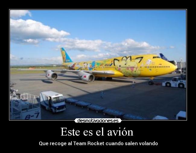 Este es el avión  - 