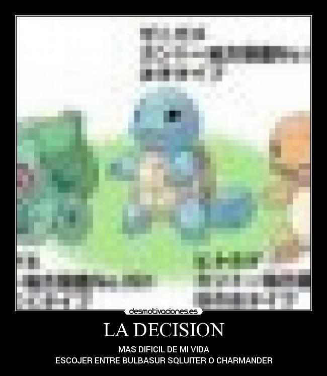 LA DECISION - 