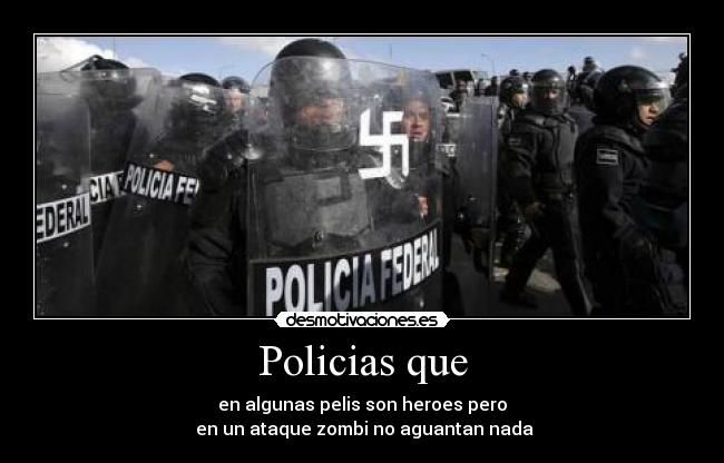 Policias que - 