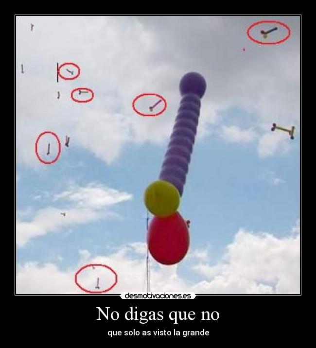 No digas que no - que solo as visto la grande