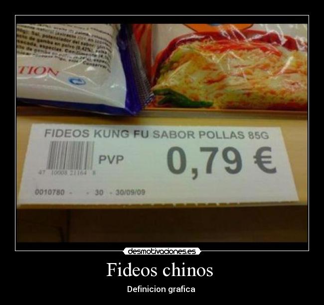 Fideos chinos -