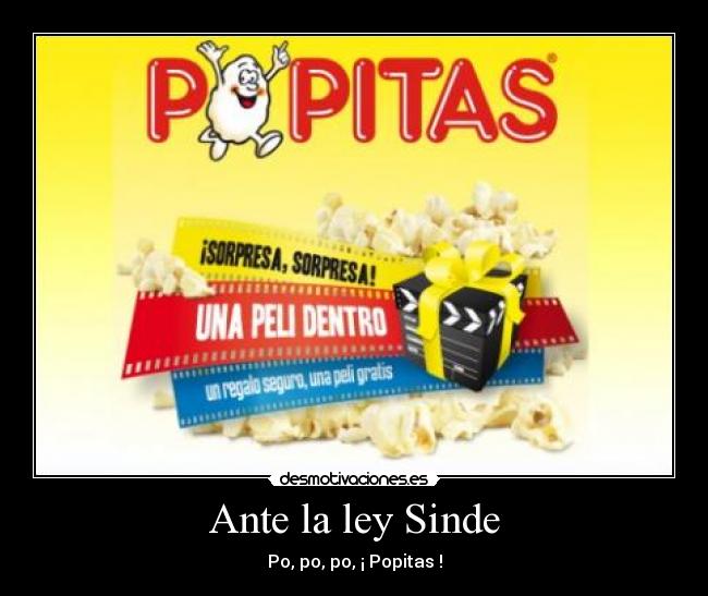 Ante la ley Sinde - Po, po, po, ¡ Popitas !